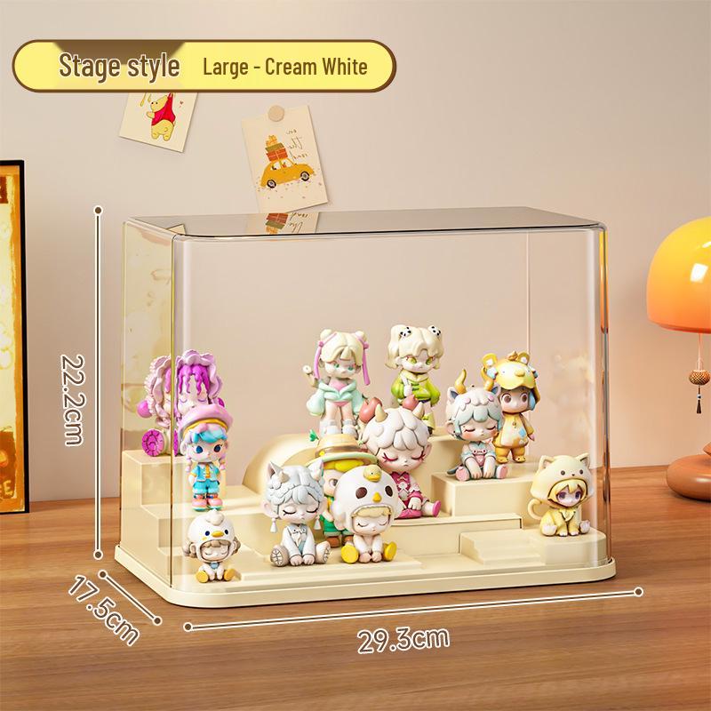 Прозрачный пылезащитный витринный кейс для фигурок и Lego