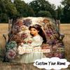 Custom Name Fantasy Labyrinth Adventure Blanket  Ideal Bedding Blanket Perfect for Travel, Camping, Living Rooms, Offices, Sofas, Fan Christmas gift