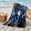 Asciugamano da Spiaggia in Microfibra con Stampa Atalanta FC Asciugatura Rapida Assorbente Grande per Spiaggia Nuoto Viaggio
