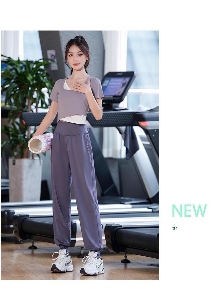 Women's Quick-Dry Slimming Sports Suit for Yoga, Running, Training – Spring/Summer Collection