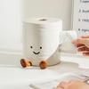 Creative Paper Shapes Tissue Boxes Drawer Boxes Ceramic Decorations Bathroom Living Room Decorations, Storage and Home Decor