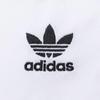 Adidas Logo Patchwork Round Neck Casual T-Shirt Women Tops White JC8704