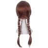 Eileen Frozen Anna Wig for Kids, Heat-Resistant, Cosplay Wig for Halloween, Christmas, Costumes, Cultural Festivals, Festivals, and School Festivals