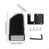 Brake Pedal Cover Directly Replace Extender Set, Metal for Softail Standard Road King S/ST Anti Slip