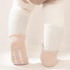 Baby Socks Pure Cotton Warm Stripe Non-Slip Middle Tube Contrast Color Newborn Boys Girls Baby Autumn Winter Floor Socks