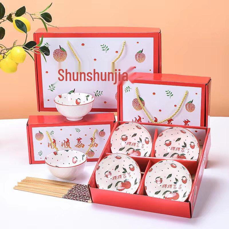 Penguin Ceramic Tableware Gift Set