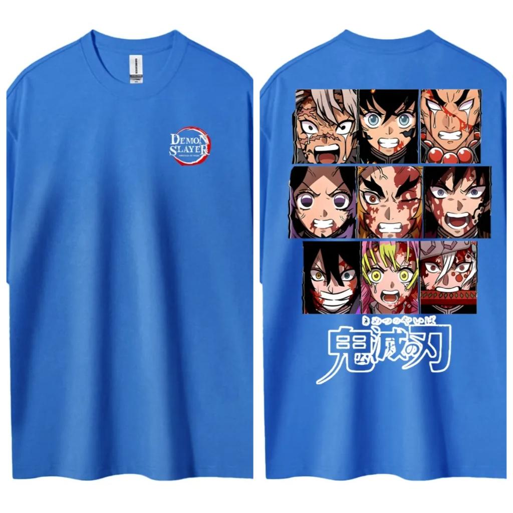 Demon Slayer Japanese Hotblooded Anime Classic Characters Sports Casual Shortsleeved Comfortable Halfsleeved Popular Top