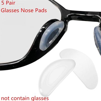 Non-slip White Nose Pads Silicone Eyeglasses Accessories Glasses Nose Pads Spectacles Eyeglass