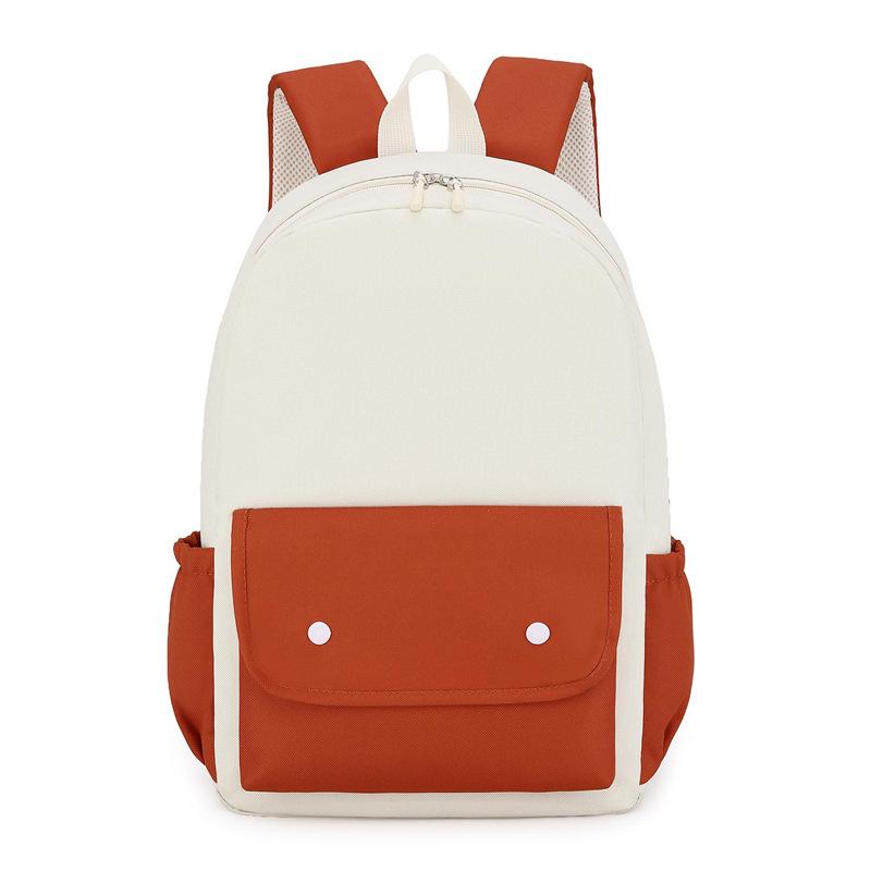Primary and secondary school students schoolbag children's leisure tutoring backpack teaching aids fashion