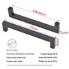 Modern Simple Stainless Steel Kitchen Cabinet & Wardrobe Handle for Doors and Drawers