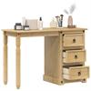 Corona Makeup Table 110 x 47 x 75 cm Solid Pine Wood