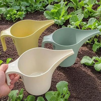 Gießkanne für Zimmerpflanzen Gießbecher mit Trichterausguss Kunststoff-Trichterkrug für Pfannkuchenteig