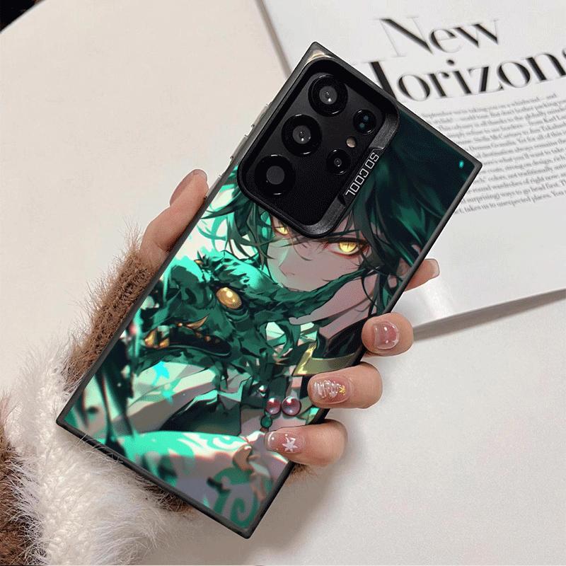 Genshin Impact Xiao Shockproof Phone Case for Samsung Galaxy S26 Edge S25 Ultra S24 FE S23 Plus S21 Cover Anti Fall Fundas