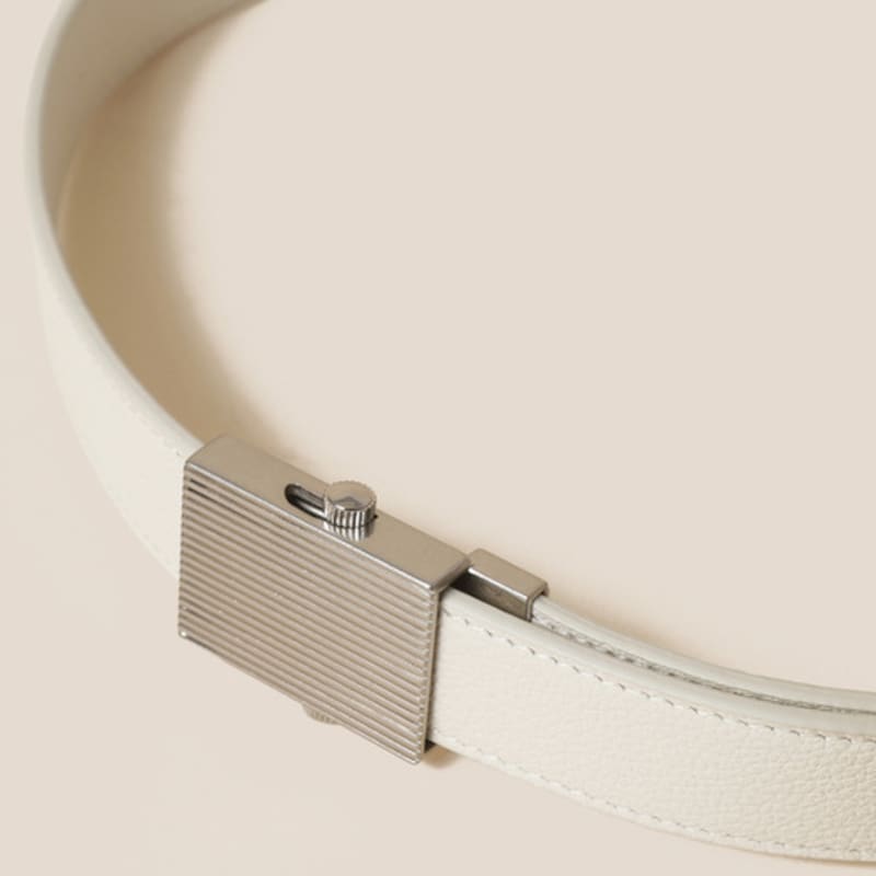 CROWN The temp Wide Belt 25 (Ivory)_RCABX24642IVX