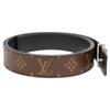 LOUIS VUITTON 24 years M8362 SVHardware LV Initial 35MM Reversible Belt belt BrownUsed