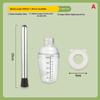 3/5/8Pcs Cocktail Shaker Set Cocktail Shaker And Measuring Jigger Set Drink Mixed Hand Shaker Tools For Bartending And Home Bar