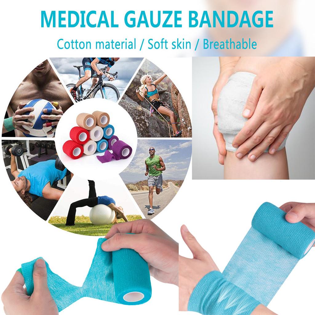 Colour Muscle  Tool Care Bandage Tape Sports Elastic Therapeutic Tape