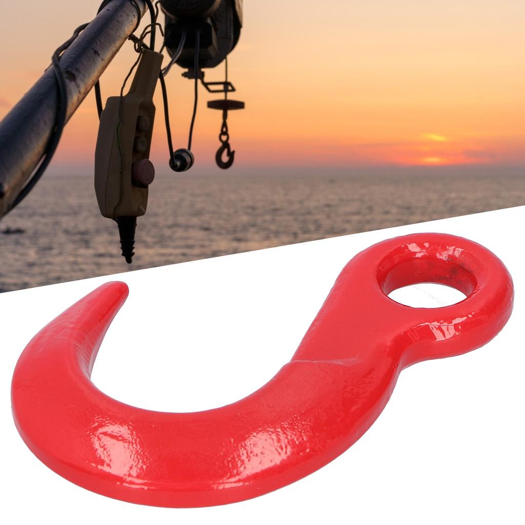 5000lb Factory Lifting Hook Large Opening Load Rigging Hoist Hook for Port Transportation