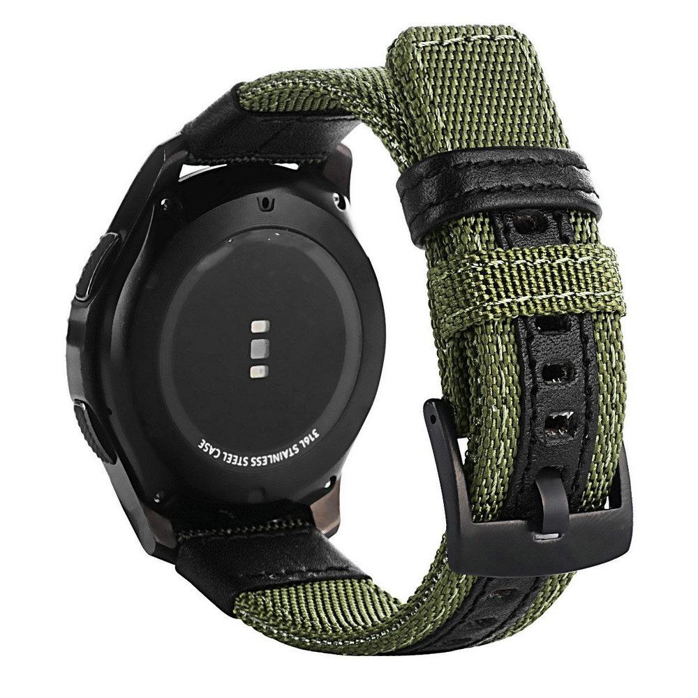 Armband für Garmin für Venu 2 Plus Smart Watch Band 18 20 22 mm Nylon Lederriemen Damen Armband Venu 2 2S SQ Handgelenkriemen Correa Gürtel