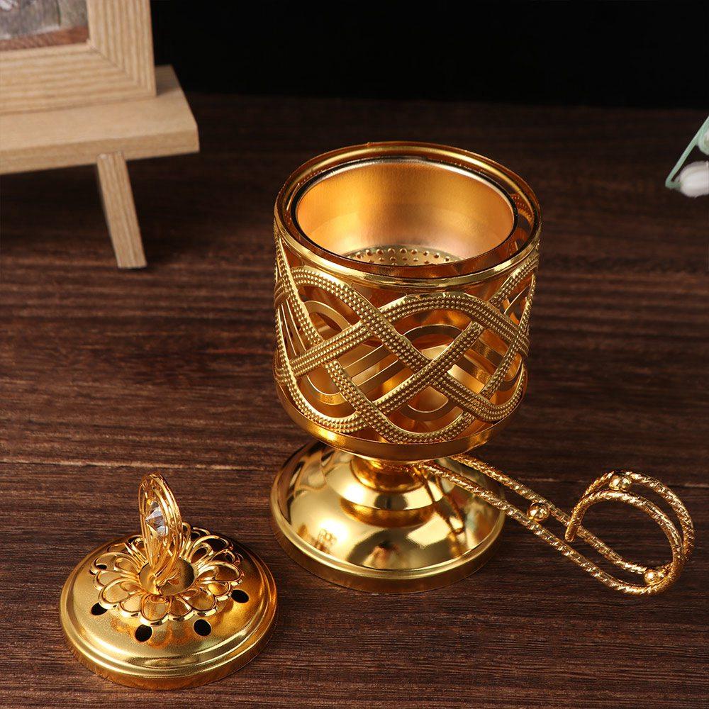Traditional Middle Eastern Arabic Incense Stove Decorative Metal Incense Stove  Home