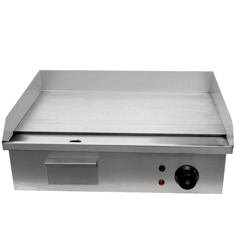 Electric Griddle Teppanyaki Tabletop Pancake & Steak Grill Machine