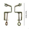2x Knitting Machine Table Clamps High Strength Metal Replacement Part Accessories Mount