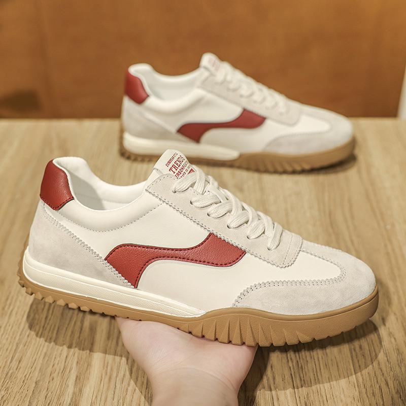 Dexun shoes breathable spring and autumn low heel fashion casual shoes sports shoes versatile trendy men's soft baseplate shoes