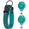 Nylon Dog Collar Airtag Tracker Pet Training Adjustable S M L XL