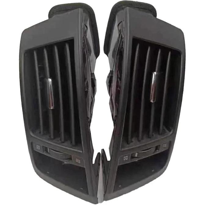 Middle Air Conditioner Outlet Vent Compatible For Toyota Land Cruiser LC200 2008-13 AC Outlet Vent ABS Black
