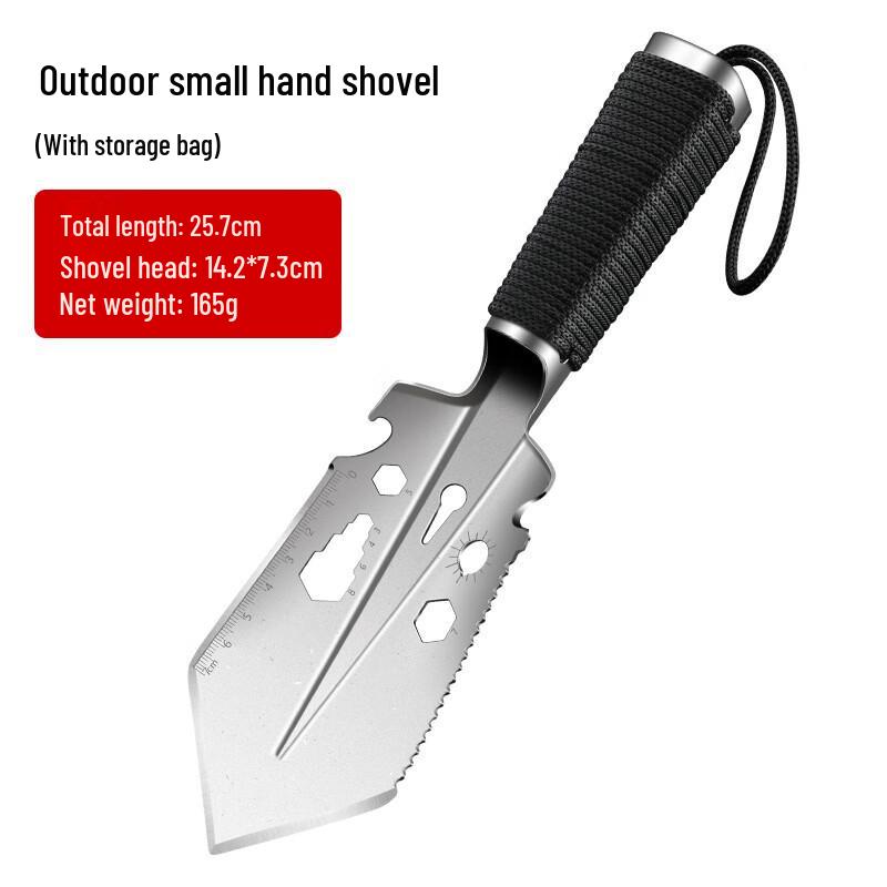 miflame Reinforced Outdoor Hand Shovel with Bag (2-Pack)