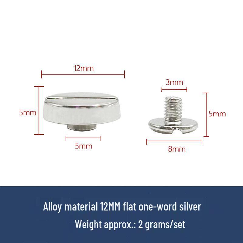 Taschen- und Gepäckzubehör: Ringe, Mönchskopf, Nippelstecker, DIY Lederschnallen, Schraubnieten