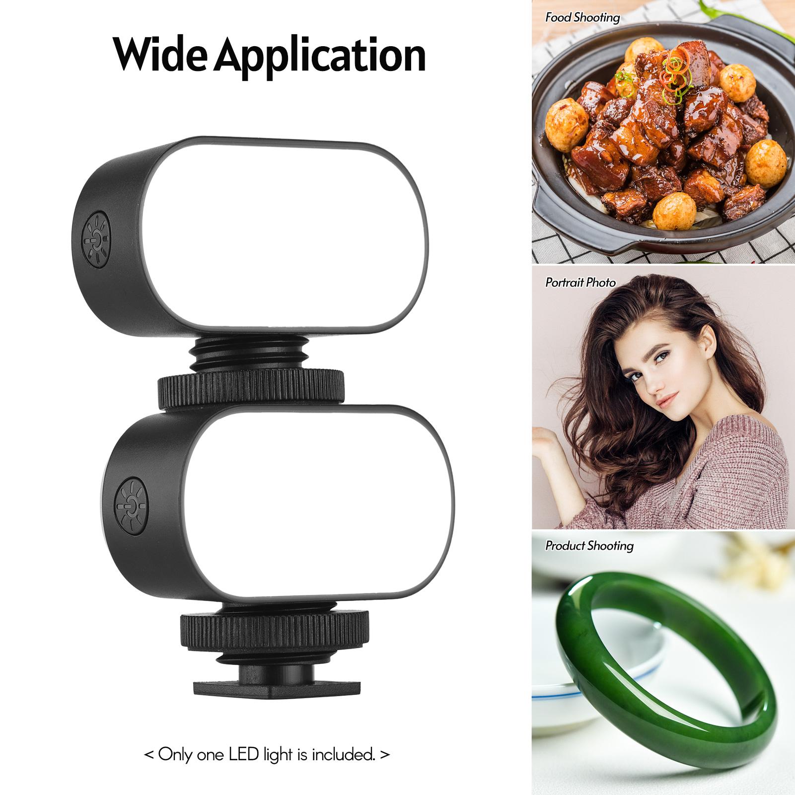 Andoer ST15RGB Мини-светодиодная видеолампа RGB Vlog заполняющая лампа 7 цветных ламп — фото 3