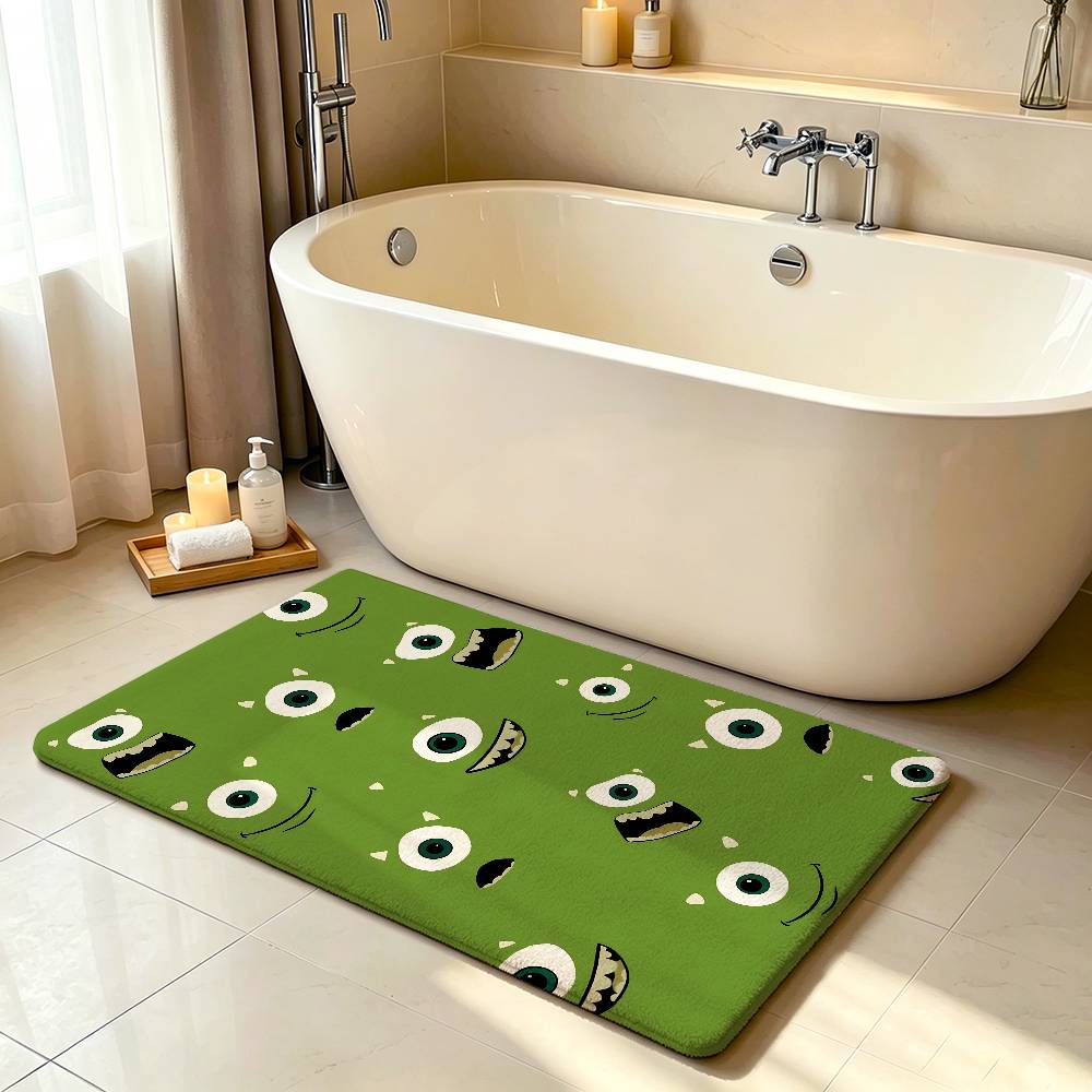 Anime-M-monsters-University-S Carpet Bathroom Anti-slip Mat Door Mat Home Decoration Mat Entrance Door Mat Scratch-resistant