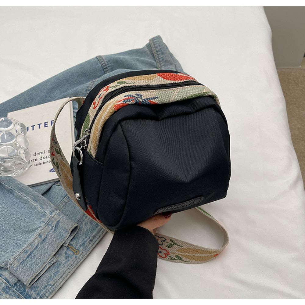 New shoulder fashion bag women's bag crossbody bag spring women's bag canvas bag versatile women's oxford cloth shell