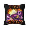 I Eat Chalk Deltarune Game Cushion Cover X Cm Polyester Velvet Throw Pillow Case For Sofa Car Seat Home Decor Pillowslip