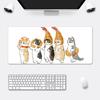 Cute Anime Mofusands Mousepad HD Printing Computer Gamers Locking Edge Nonslip Mouse Pad XXLxcm Keyboard PC Desk Pad