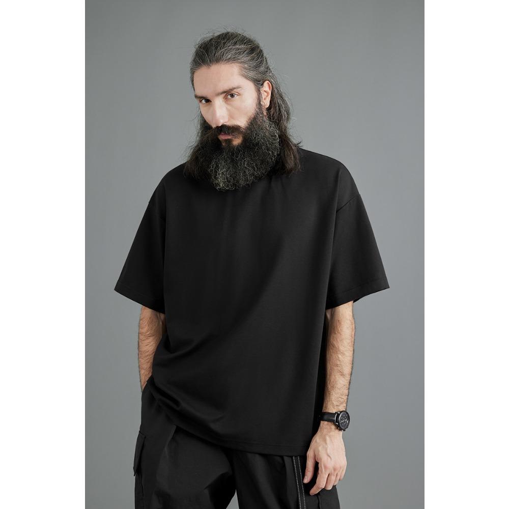 Cool Feeling T-shirt Spring and Summer Tide New Loose Casual Short-sleeved Men's Shirt Casual Shirt