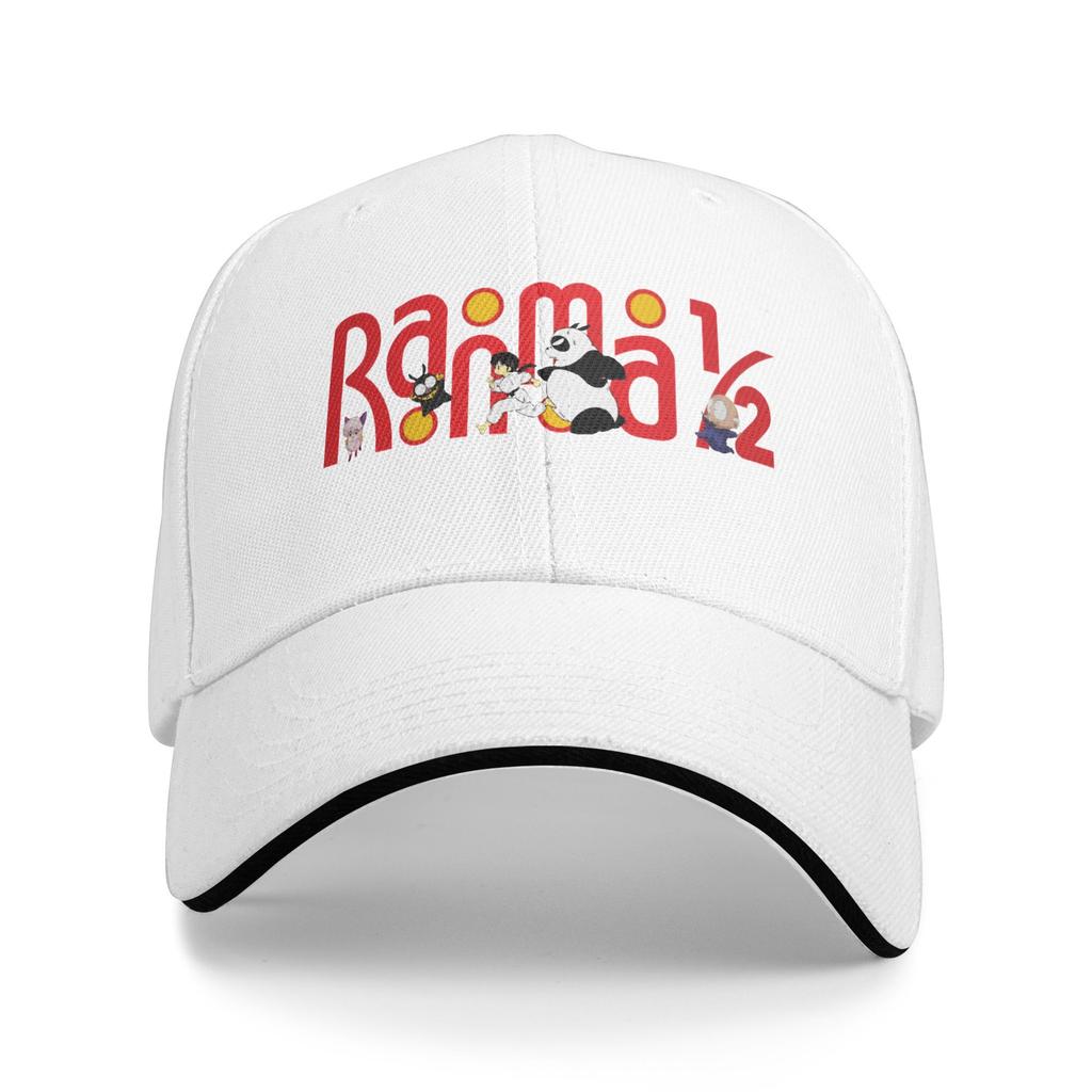 Ranma 1/2 Baseball Cap Logo Running Hippie Sun Trucker Hat Unisex-Teens Classic Custom Snapback Cap