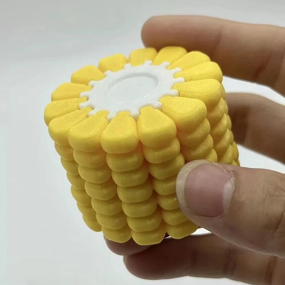 Funy Toys 3D Printing Corn Magic Cube Stress Relieving Tetris Jigsaw Puzzle Originality Becrypt Brain Burning Developmental Toys