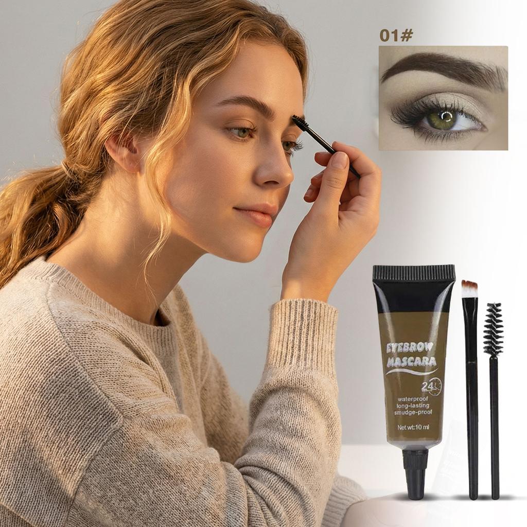 Eyebrow Gel/cream, -hour , -proof, Long-lasting, Liquid Eyebrow Tint.