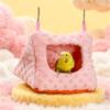 Winter Warm Bird Nest for Cage Comfortable Bird Bed Hanging Hammock Shed Hideaway Hut for Macaws African Grey Amazon Parrots