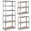 Metāla noliktavas plaukts 222 X 90 X 40 Cm Humberg Hr-814