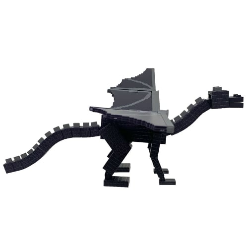 Minecraft Ender Dragon Posing Big Figure, Approx. 26cm, Articulated, Faithfully Reproduced, Large Size, Official Merchandise