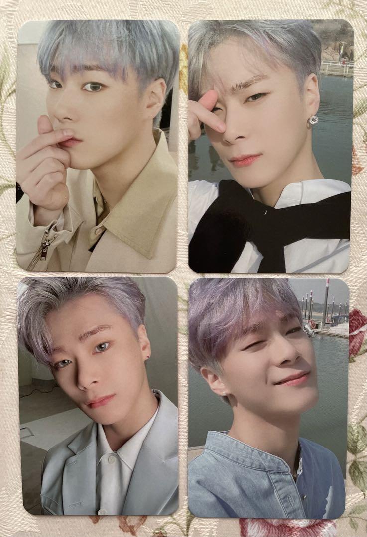 

[Б/У] Набор из 4 коллекционных карточек ASTRO Moonbin GATE WAY