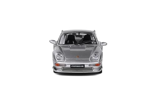 SOLID O 1/43 Scale Porsche 993 RS Clubsport 1993 (Silver) Finished Product S4313803