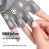 Unisex Shock-Absorbing Silicone Cycling Gloves - Outdoor Non-Slip, Wear-Resistant, Half-Finger for Fitness