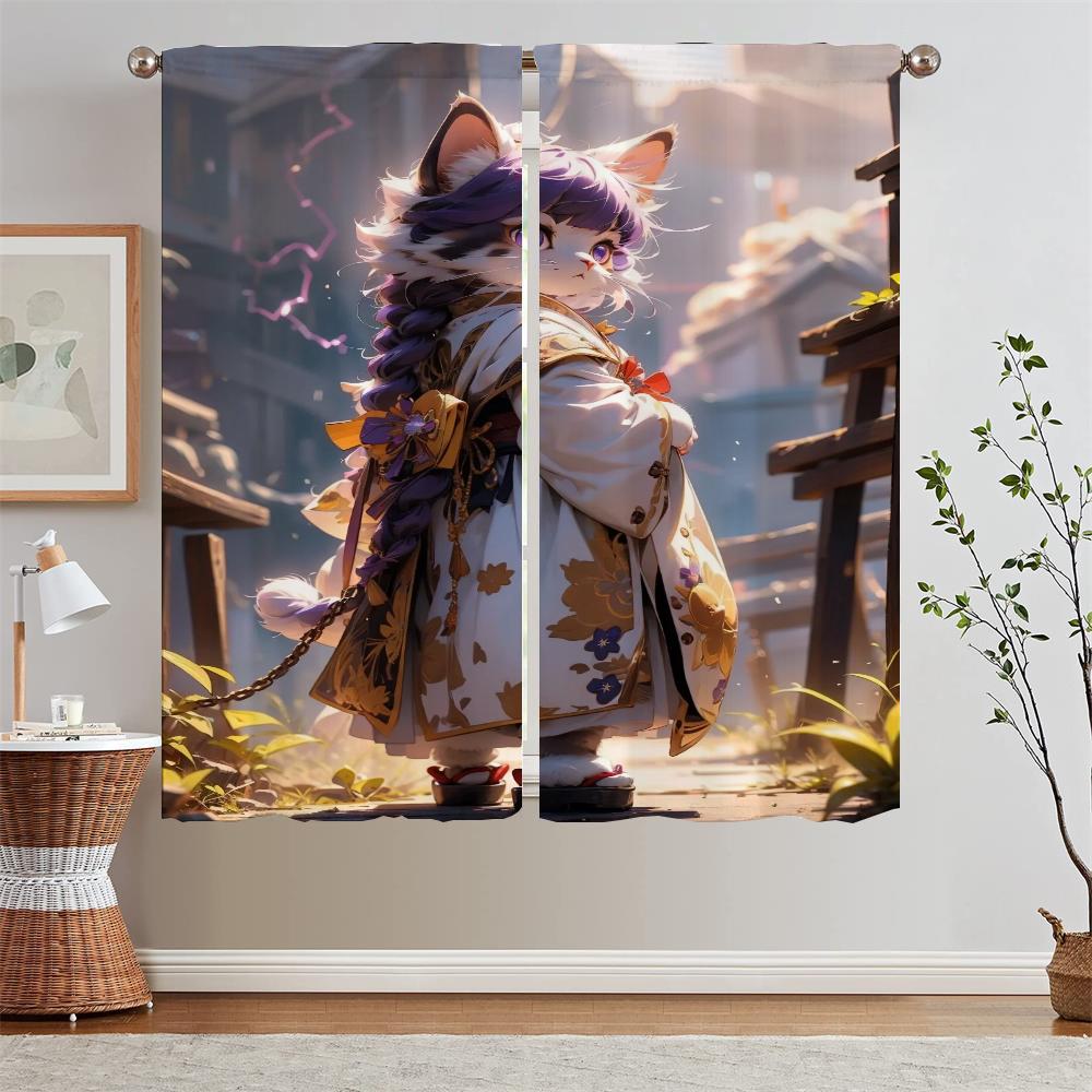 

Длинноногий Тор Элегантные Шторы для Гостиной Кудри Дешевые Вещи С Бесплатной Доставкой Для Дома Карнизы Для Штор Жалюзи Кухня W50xH70cmx2pcs-CL