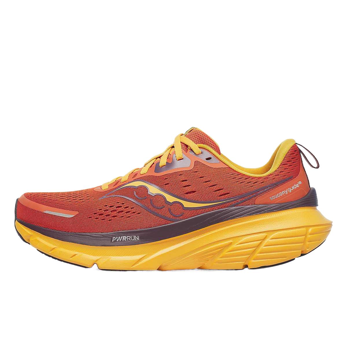 Saucony Guide 18 Orange/Black Men s Stability Running Shoes S20998-240 43