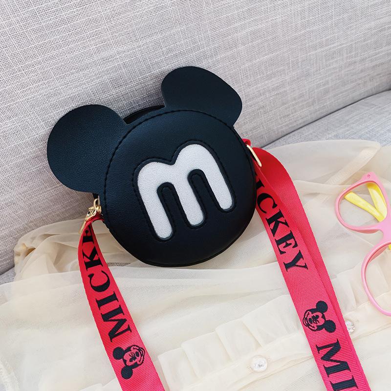 

2024 новая детская модная корейская сумка через плечо, детская сумка для сменных аксессуаров, сумка-мессенджер для девочек, милая сумка. чёрный