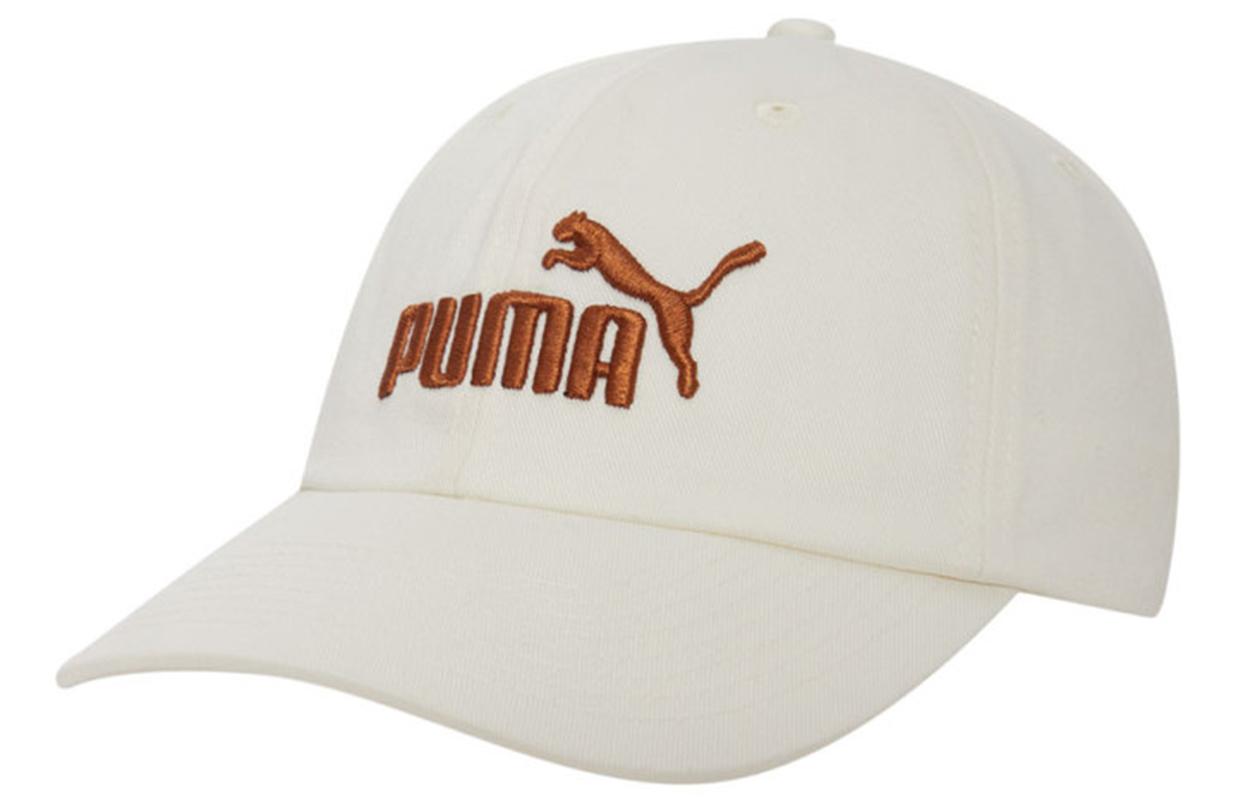 PUMA Cotton Baseball Caps Unisex Ecru 022416-72